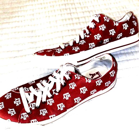 Unisex Row One Texas A&M Shoes Mens 9.5 Womens 11 - Picture 2 of 6